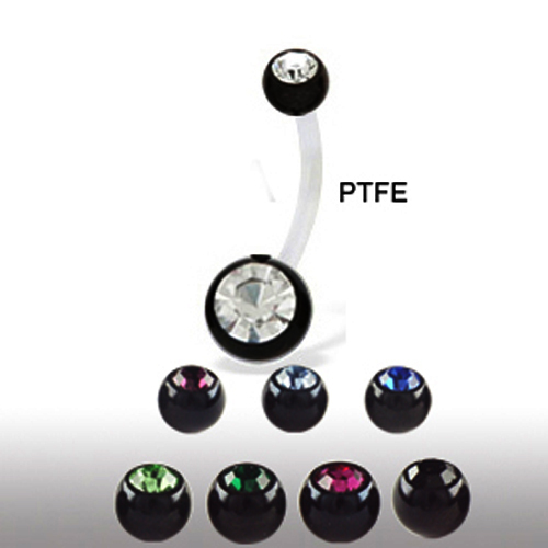 Ptfe stab bauchnabelpiercing - stab,