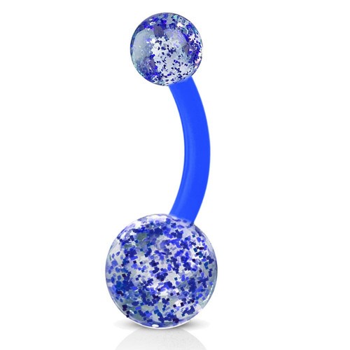 6x10mm bauchnabel piercing - 1,6x10mm,