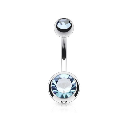Bauchnabelpiercing doppel - bauchnabelpiercing,