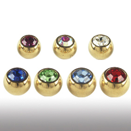 2et set 6mm gold piercing - 2et,