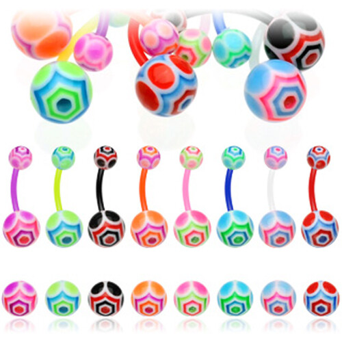 Bauchnabel piercing bioflex - piercing,