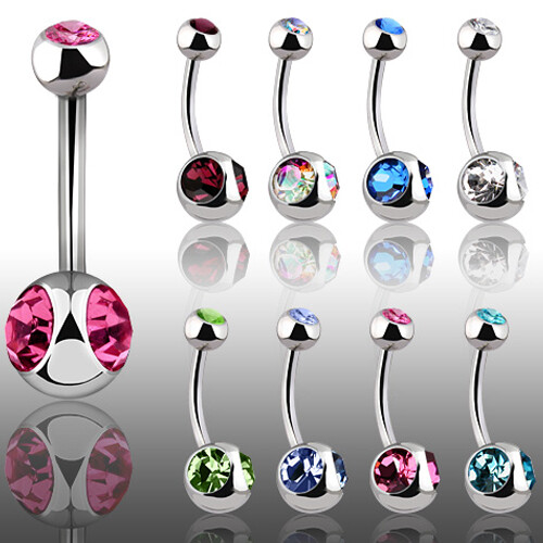 2er set bauchnabelpiercing - set,