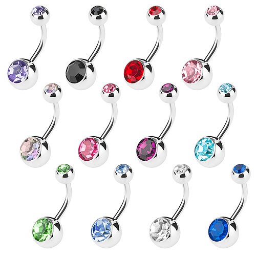 12er set bauchnabelpiercing - 12er,