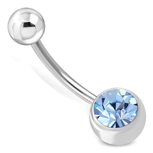 Edelstahl piercing bauchnabel - edelstahl,