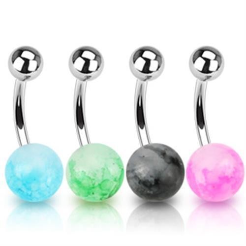 Bauchnabelpiercing faux stone - bauchnabelpiercing,