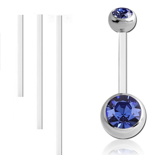 Bauchnabelpiercing komplettset - bauchnabelpiercing,