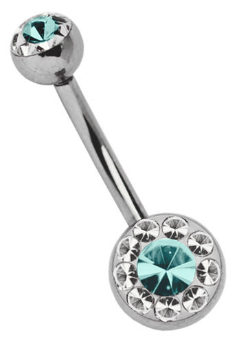 Multistrass bauchnabel - multistrass,
