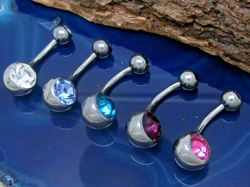 Bauchnabel piercing 6mm - piercing, 1,6mm